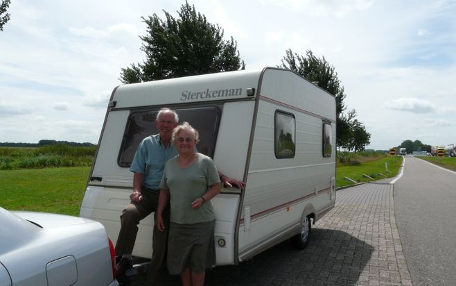 ERMELO – Jan Krabbendam: „Ik ga niet weg zonder de bandenspanning te controleren.” Foto RD