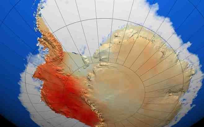 ANTARCTICA - Het westelijke gedeelte van Antarctica warmde de afgelopen 50 jaar sterker op dan het oostelijke gedeelte. Foto University of Washington