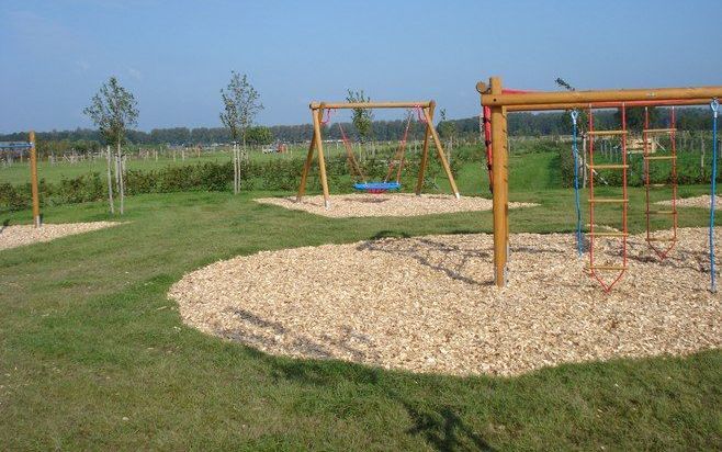 Tientallen fruitbomen, een speelweide en een educatiecentrum. Daarmee wil Floor Peters bezoekers een leerzaam en ontspannen uitje bieden in zijn Nationaal Fruitpark Ochten. Foto Stichting Nationaal Fruitpark Ochten