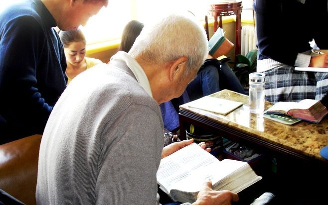 „Chinese christenen blijken door al dit lijden vaak een dieper inzicht in de psalmen te hebben dan westerse christenen”, vertelde C. Schreur. Foto RD