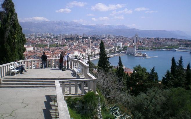 Uitzicht over Split vanaf de berg Marjan. Foto RD