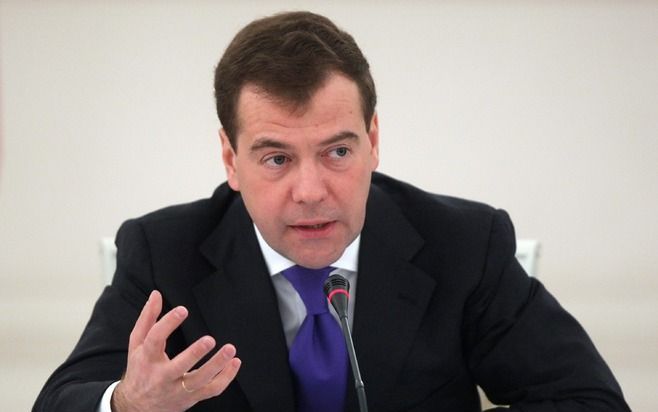 President Medvedev. Foto EPA.