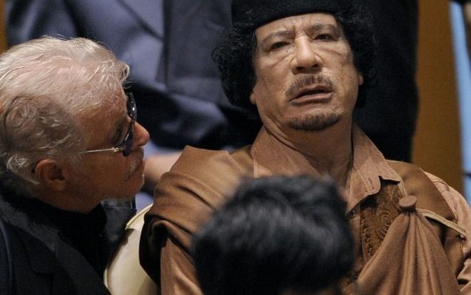 Gaddafi. Foto EPA.