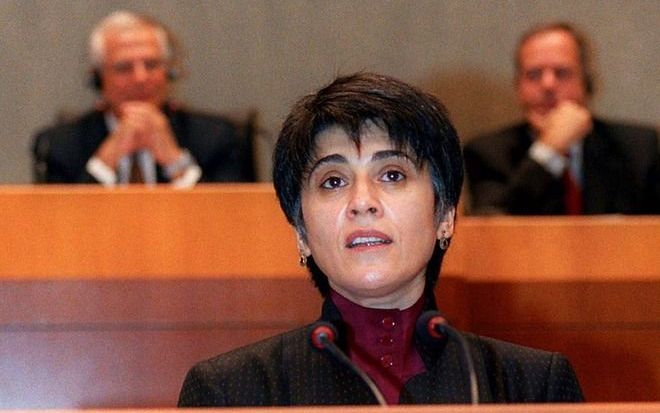 De Turks–Koerdische politica Leyla Zana. Foto EPA