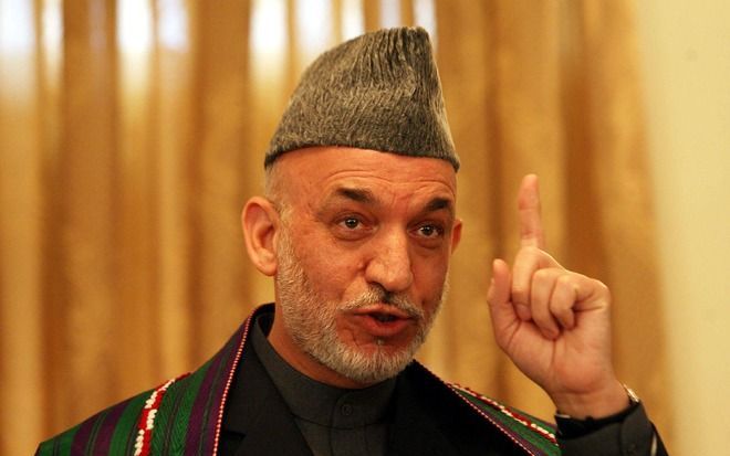 Karzai: Orde in Kabul hersteld. Foto EPA