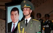 In Turkmenistan is donderdag het portret van ex-dictator Saparmoerat Nijazov van bijna al het papiergeld verdwenen. Foto EPA