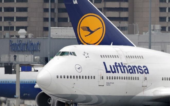 Toestel Lufthansa getroffen door turbulentie. Foto EPA