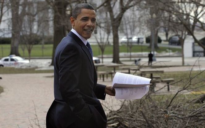 De Amerikaanse president Barack Obama. Foto EPA