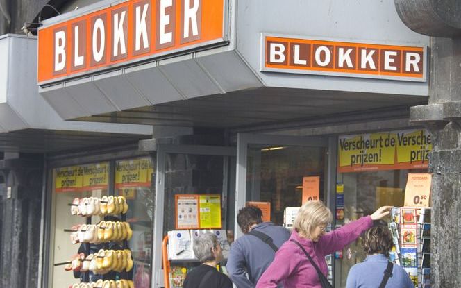 LAREN – Blokker Holding, moederbedrijf van de gelijknamige winkelketen, verwacht dit jaar geen ’echte’ opleving van de Europese economie. Consumenten houden de hand op de knip, verklaarde het bedrijf in een toelichting op de jaarcijfers. Foto ANP