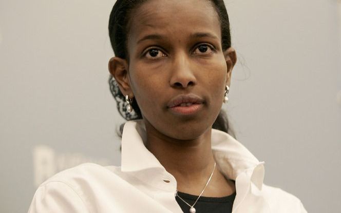 Frankrijk beveiligt Hirsi Ali niet in VS . Foto EPA