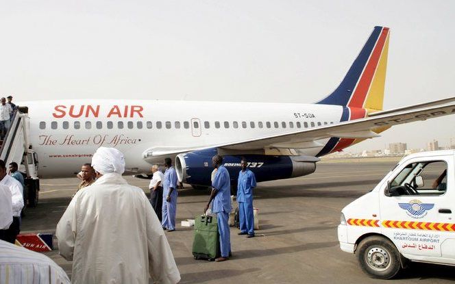 De kaping van een Sudanees passagiersvliegtuig is woensdag tot een vreedzaam einde gekomen. Foto EPA