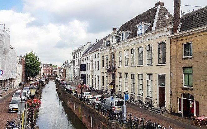 Vanaf september 2022 zullen in dit gebouw aan de Plompetorengracht de eerste colleges worden aangeboden. beeld TU Kampen