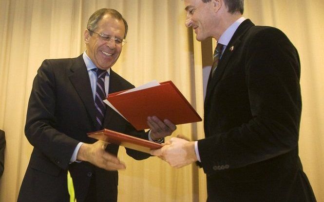 Rusland wil haar aanwezigheid op het Noorse eiland Spitsbergen uitbreiden. Dat heeft de Russische minister van Buitenlandse Zaken Sergej Lavrov gezegd na een overleg met zijn Noorse ambtgenoot, meldde het Russische persbureau ITAR-TASS. Foto EPA