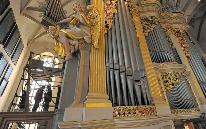 Orgelklang heeft zestien kerkelijke gemeenten in Duitsland een bedrag toegekend voor het behoud van hun historische orgel. Foto EPA