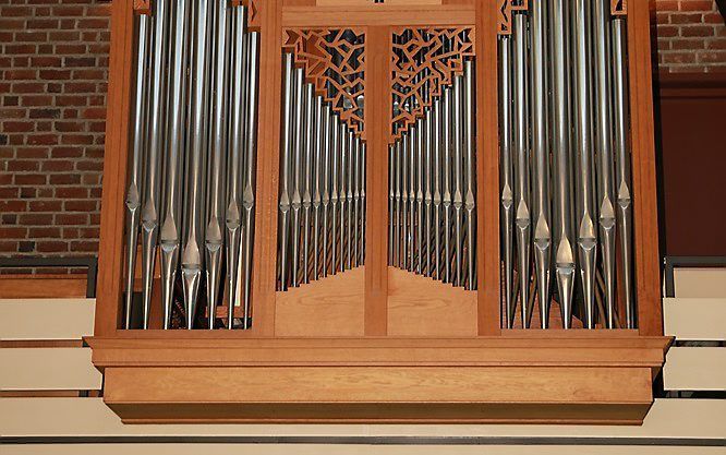 Het Vierdagorgel zoals het in Eindhoven is opgesteld. Beeld gergemterneuzen.nl