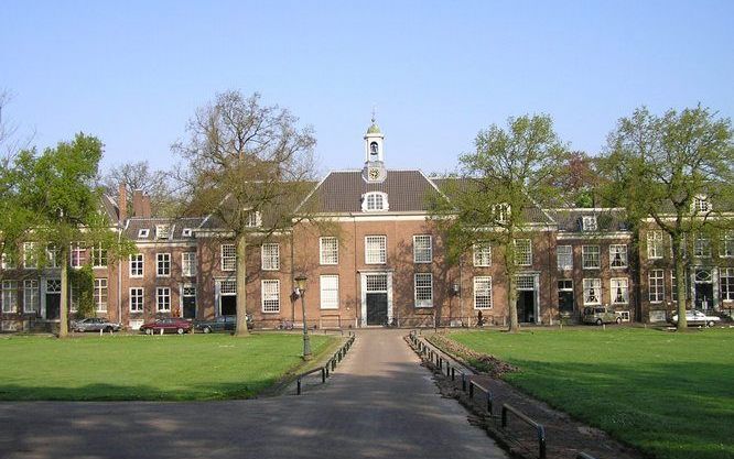 De kerk aan het Zusterplein in Zeist. Het bedehuis is een onderdeel van het complex dat de gemeente graag op de Werelderfgoedlijst van de Unesco zou willen zien. Plaatsing op deze lijst is echter niet eenvoudig. Als het al lukt, zal het een proces van jar