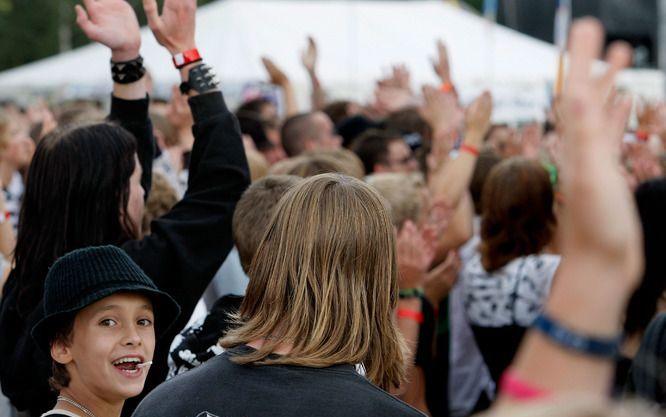 Het Xnoizz Flevo Festival wordt vanaf 2008 bij Bussloo gehouden. Foto ANP