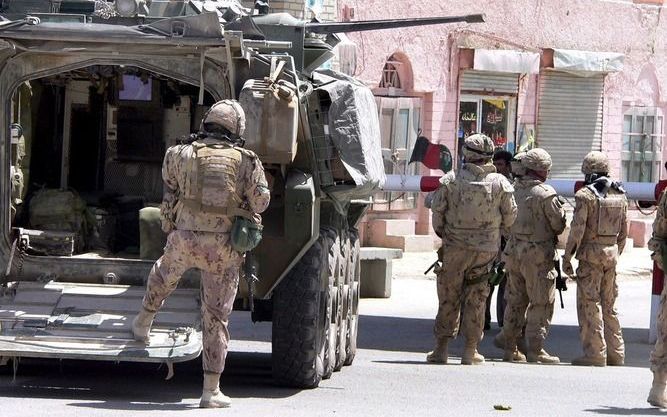 MONTREAL - Canadese militairen in Afghanistan. Foto EPA