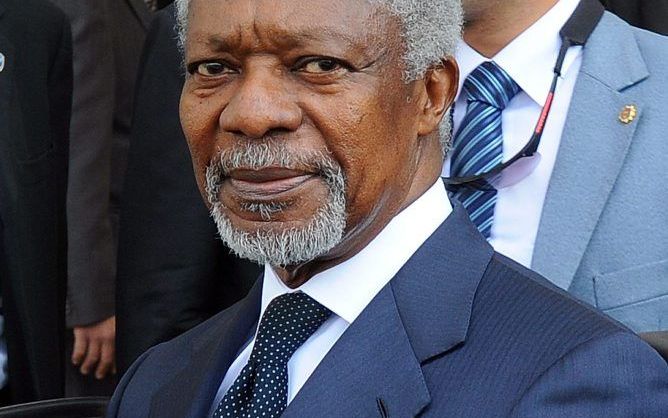 Kofi Annan. Foto EPA