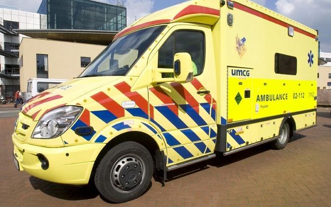 GRONINGEN - Bij het Universitair Medisch Centrum Groningen wordt de nieuwste ambulance gepresenteerd, dinsdag 8 april 2008. De regio’s Rotterdam en Utrecht krijgen er op korte termijn zeven ambulances bij, Brabant en Limburg ieder vijf, Zeeland drie en de