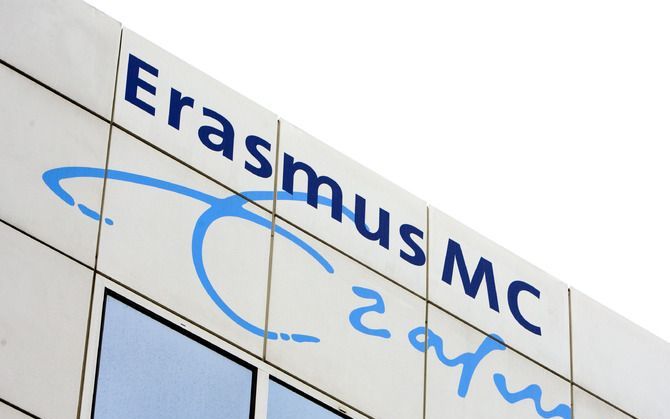 Exterieur van het Erasmus MC in Rotterdam. Foto ANP