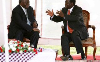 NAIROBI – De strijdende politieke partijen in Kenia hebben na weken onderhandelen overeenstemming bereikt over een coalitieregering. De samenstelling wordt zondag bekendgemaakt, berichtte de BBC. Foto EPA