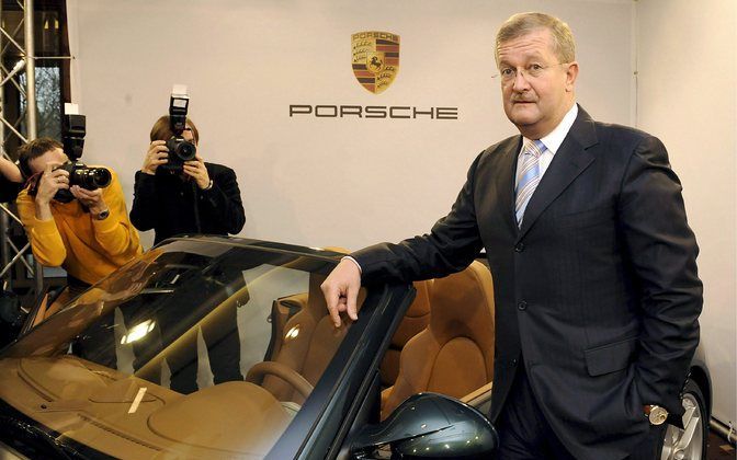 De CEO van Porsche, Wendelin Wiedeking. Foto EPA