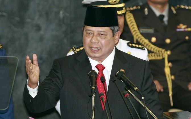 JAKARTA - President Yudhoyono van Indonesië. Foto EPA