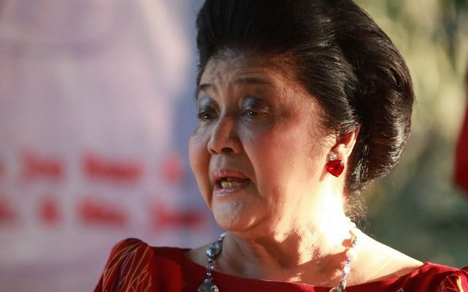 Imelda Marcos. Foto EPA