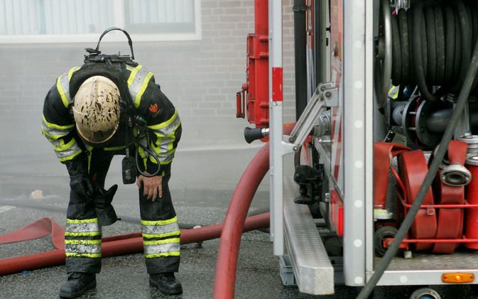 Vier meisjes vermist bij brand Arnemuiden