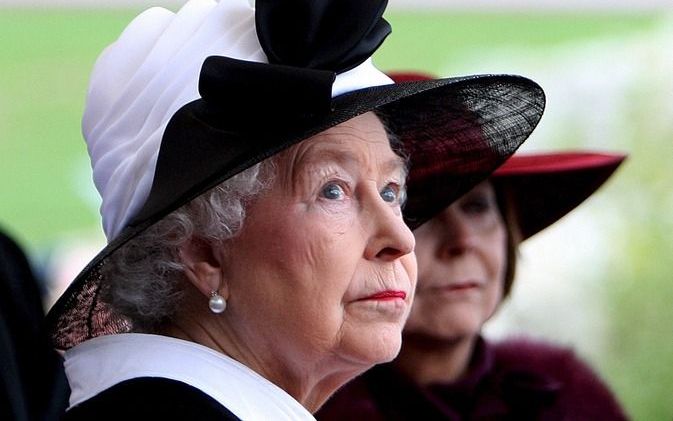 De Britse koningin Elizabeth zou verontrust zijn over de ontwikkelingen in de Anglicaanse Kerk. Foto EPA