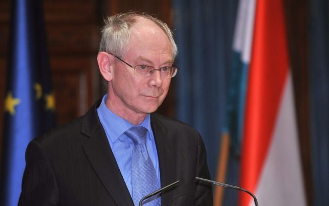 Van Rompuy favoriet in Duitsland. Foto EPA