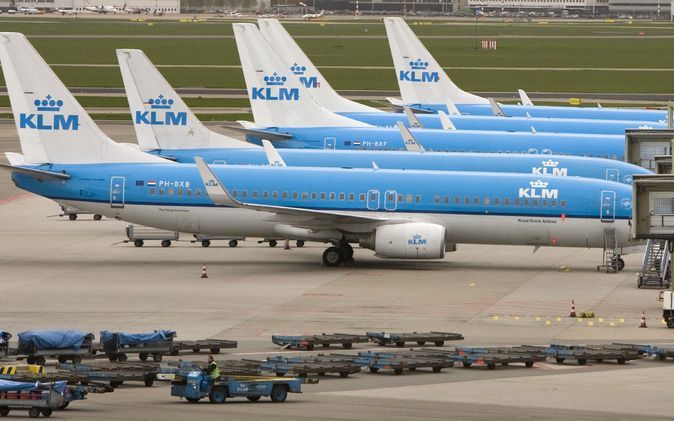 AMSTELVEEN - KLM gaat passagiers terugvliegen. Foto ANP