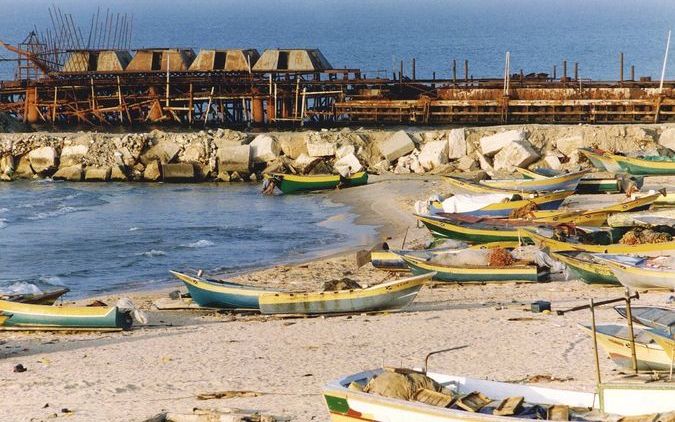 Vissershaven Gazastrook. Foto EPA