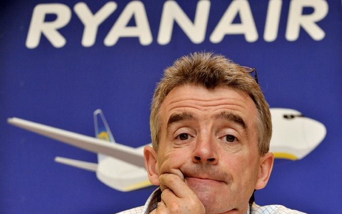 Topman Michael O'Leary van Ryanair. Foto EPA