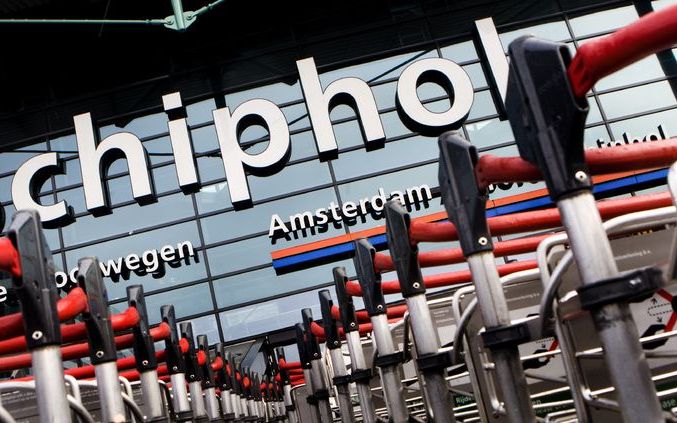 Schiphol heeft het moeilijk. Foto ANP