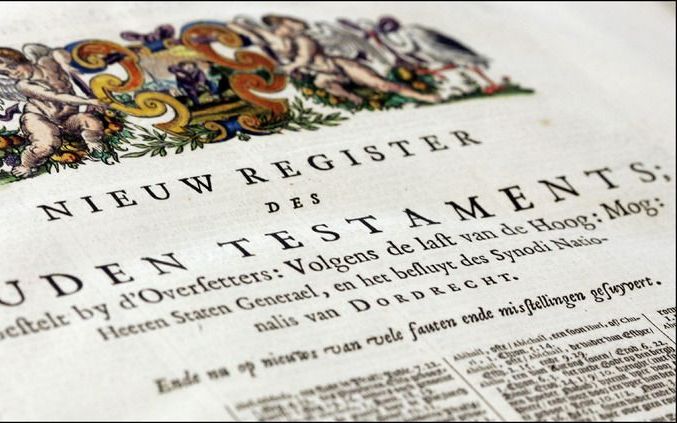 WASHINGTON – Het eerste handgeschreven exemplaar van de Bijbel in de New International Version (NIV) heeft op de Amerikaanse veiligsite eBay meer dan 10.000 euro opgeleverd. Foto ANP