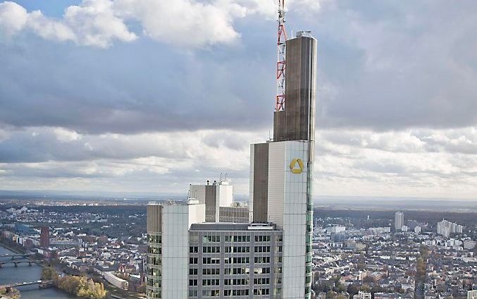 Commerzbank in Frankfurt. Foto EPA