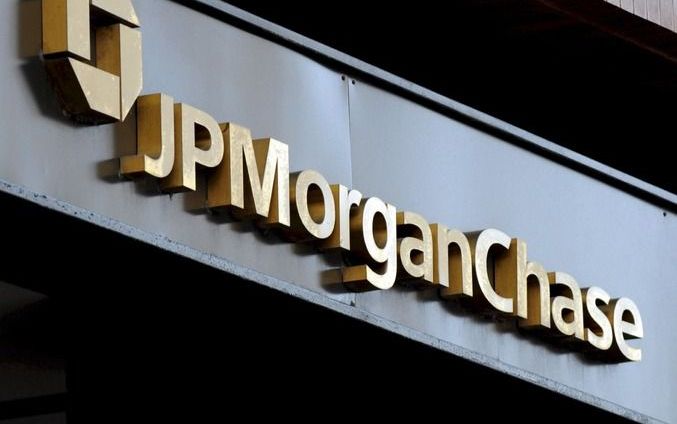 De Amerikaanse bank JP Morgan Chase heeft in het tweede kwartaal de nettowinst met 36 procent zien stijgen tot 2,7 miljard dollar. Foto EPA