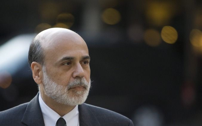 Centralebankpresident Bernanke: Economie zal nog lang zwak aanvoelen. Foto EPA