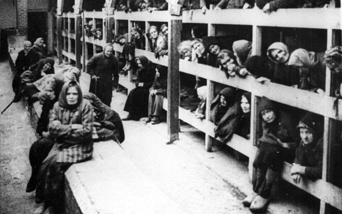 Vrouwenbarak in Auschwitz-Birkenau. Foto EPA