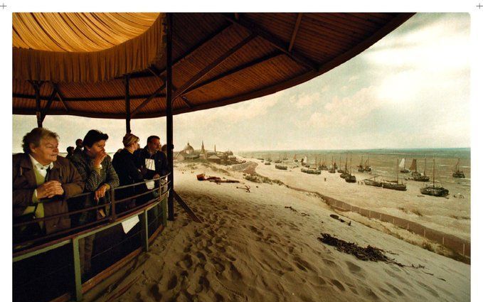 DEN HAAG - Een groep bekende Nederlanders gaat Panorama Mesdag in Den Haag helpen geld in te zamelen. Foto ANP