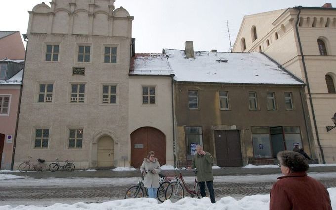 WITTENBERG - Het huis van Melanchton in Wittenberg. Foto EPA