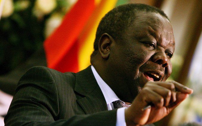 Het is „een uiterst zorgwekkende ontwikkeling” dat de oppositieleider in Zimbabwe, Morgan Tsvangirai, zich uit de verkiezingsstrijd heeft teruggetrokken. Het voorspelt weinig goeds voor de toekomst van het land. Foto EPA