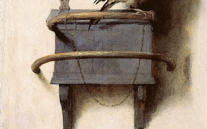 ”Het puttertje", Carel Fabritius. beeld Mauritshuis Den Haag