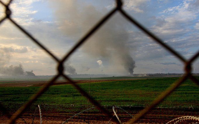 „Israël stuurt reservisten de Gazastrook in.” Foto EPA