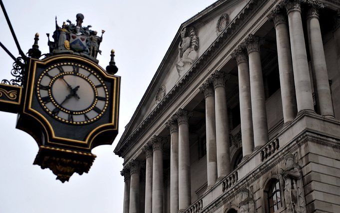 LONDEN (ANP) – De Britse centrale bank (BoE) heeft zoals verwacht de rente donderdag met een half procentpunt verlaagd tot 1 procent. Foto EPA