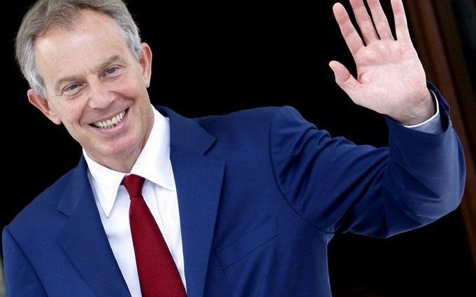 LONDEN – Tony Blair, van 1997 tot en met 2007 premier van het Verenigd Koninkrijk, is de best betaalde spreker ter wereld. Dat stelde de Britse zondagskrant The Sunday Times zondag vast. Foto EPA