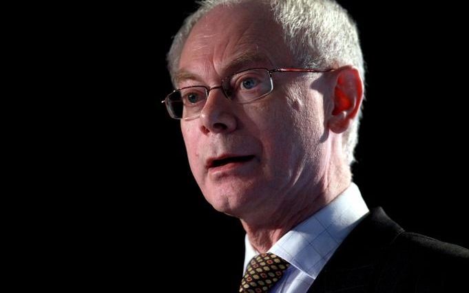 De Belgische premier Herman Van Rompuy is belangrijkste kandidaat voor EU-president. Foto EPA