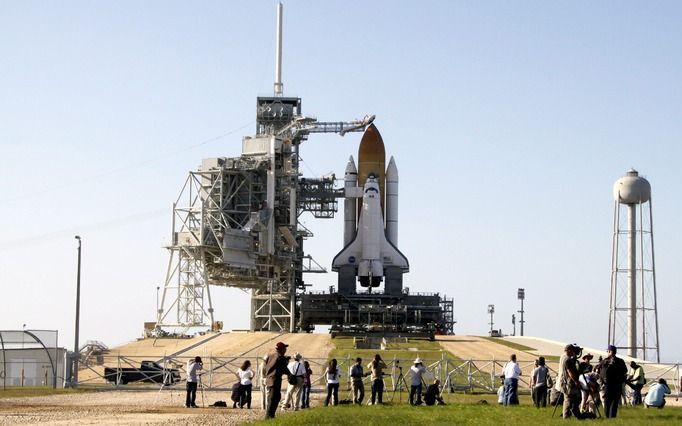 CAPE CANAVERAL - Ruimteveer Atlantis. Foto EPA